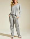 PijamaLongo Recco 16897 Feminino Gola Trabalhada Viscose T. 42/48