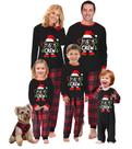 Pijamas Awoscut Family Christmas Matching Pijamas de 4 anos para crianças