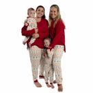 Pijamas Burt's Bees Baby Family combinando algodão orgânico
