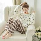 Pijamas De Casal Em Veludo Coral Quente E Grosso Com Capuz, Conjunto De Flanela Fácil De Limpar, Cor