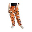 Pijamas De Flanela Kawaii De Halloween Para Mulheres Hello Kitty Sanrio Casual Para Casa Calças De
