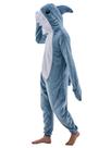 Pijamas de macacão JUOLOET Shark Animal, roupa de dormir unissex para adultos