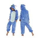 Pijamas Kigurumi De Dinossauro, Unicórnio, Panda E Stitch Para Crianças, Cobertores De Flanela Para