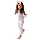 Pijamas Posh Peanut para Meninas (12-18 Meses) - Viscose de Bambu