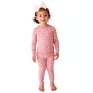 Pijamas Posh Peanut para Meninas - Macios em Viscose e Bambu - Comprimento Até o Tornozelo