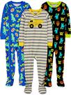 Pijamas Simple Joys da Carter's Baby Boys 24 meses, pacote com 3 Pijamas Simple Joys da Carter's Baby Boys 24 meses, pacote com 3