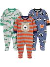 Pijamas Simple Joys da Carter's Baby Boys, pacote com 3, 18 meses
