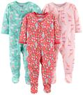 Pijamas Simple Joys da Carter's Baby Girls, pacote com 3, 12 meses
