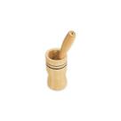 PilÃO Com Socador Para Alho 10cm Madeira