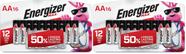 Pilas Alcalinas Energizer AA Max, Paquete de 32, de Larga Duración