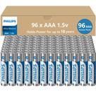 Pilas PHILIPS AAA Paquete de 96 Unidades 1.5V Ultra Alcalinas de Larga Duración Pilas PHILIPS AAA Paquete de 96 Unidades 1.5V Ultra Alcalinas de Larga Duración