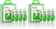 Pilas Recargables EBL AA 2800mAh Ni-MH Paquete de 8