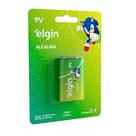 Pilha 9v Elgin Alcalina Retangular - 1 Unidade