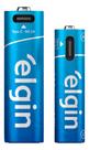 Pilha aa recarregavel 2000 mwh 1.6v com cabo tipo c elgin