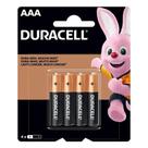 Pilha AAA Duracell Com 4 unidades