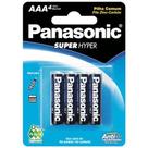 Pilha Aaa Panasonic Super Hyper Palito 4Un Pilha Aaa Panasonic Super Hyper Palito 4Un
