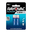 Pilha Alcalina 02Peças - Rayovac