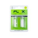Pilha Alcalina Aa 02 Unidades Flex Fx-aak2