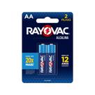 Pilha Alcalina Aa2 Rayovac Cartela Com 02 Unidades Pilha Alcalina Aa2 Rayovac Cartela Com 02 Unidades