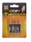 Pilha Alcalina AAA 4 unid - ATOPY
