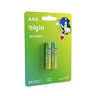 Pilha Alcalina AAA Blister 2 Peças - Elgin