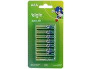 Pilha Alcalina AAA Blister Elgin 1,5V 16 Unidades