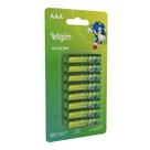 Pilha Alcalina Aaa Com 16 Unidades Elgin