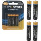Pilha Alcalina aaa Com 4 Unidades - Ultra Power Pilha Alcalina aaa Com 4 Unidades - Ultra Power