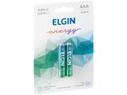Pilha Alcalina AAA Elgin 1,5V 2 Unidades Pilha Alcalina AAA Elgin 1,5V 2 Unidades