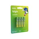 Pilha Alcalina AAA Elgin LR03 - com 4 unidades - 82155 Pilha Alcalina AAA Elgin LR03 - com 4 unidades - 82155