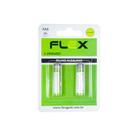 Pilha Alcalina Aaa Flex 02 Unidades Fx-aaak2