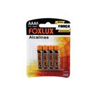 Pilha Alcalina Aaa Palito 1,5v (c/4 Un) - Foxlux