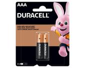 Pilha Alcalina AAA Palito Duracell com 2 Unidades