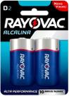 Pilha Alcalina D Grande - Rayovac