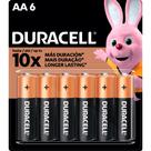 Pilha Alcalina Duracell AA - 6 Unidades Pilha Alcalina Duracell AA - 6 Unidades