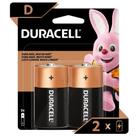 Pilha Alcalina Duracell D 2 unidades