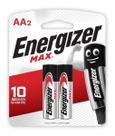 Pilha Alcalina Energizer Max Aa - Pequena - 2 Pilhas