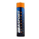 Pilha Alcalina Palito AAA 1,5V Cartela com 02 Unidades Brasfort
