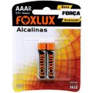 Pilha Alcalina Palito AAA 2 Un Foxlux