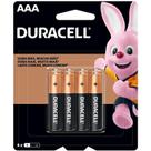 Pilha Alcalina Palito Aaa Blister Com 8 Unidades Duracell