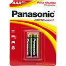 Pilha Alcalina Panasonic Palito Aaa2 C/2 Pilha Alcalina Panasonic Palito Aaa2 C/2