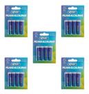 Pilha Alcalina pequena AA - 5 blister com 4 unidades Total: 20 pilhas KP-4900AA Pilha Alcalina pequena AA - 5 blister com 4 unidades Total: 20 pilhas KP-4900AA