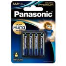 Pilha Alcalina Premium Aaa Com 4 Lr03Egr/4B96