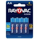 Pilha Alcalina Rayovac AA - Cartela com 4 Pilhas Pilha Alcalina Rayovac AA - Cartela com 4 Pilhas