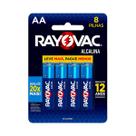 Pilha Alcalina Rayovac AA8 - Contém 8 Pilhas Pilha Alcalina Rayovac AA8 - Contém 8 Pilhas