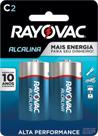 Pilha Alcalina Rayovac C 2 Unidades Pilha Alcalina Rayovac C 2 Unidades