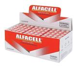 Pilha Alfacell Comum Aaa Palito Caixa Com 60 Pilhas Original