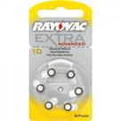 Pilha Auditiva 10 1,4V EXTRA ADVANCED RAYOVAC
