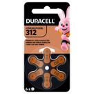 Pilha Auditiva 312 (cartela Com 6 Unidades) Duracell Pilha Auditiva 312 (cartela Com 6 Unidades) Duracell