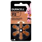 Pilha Auditiva 312 (cartela Com 6 Unidades) Duracell